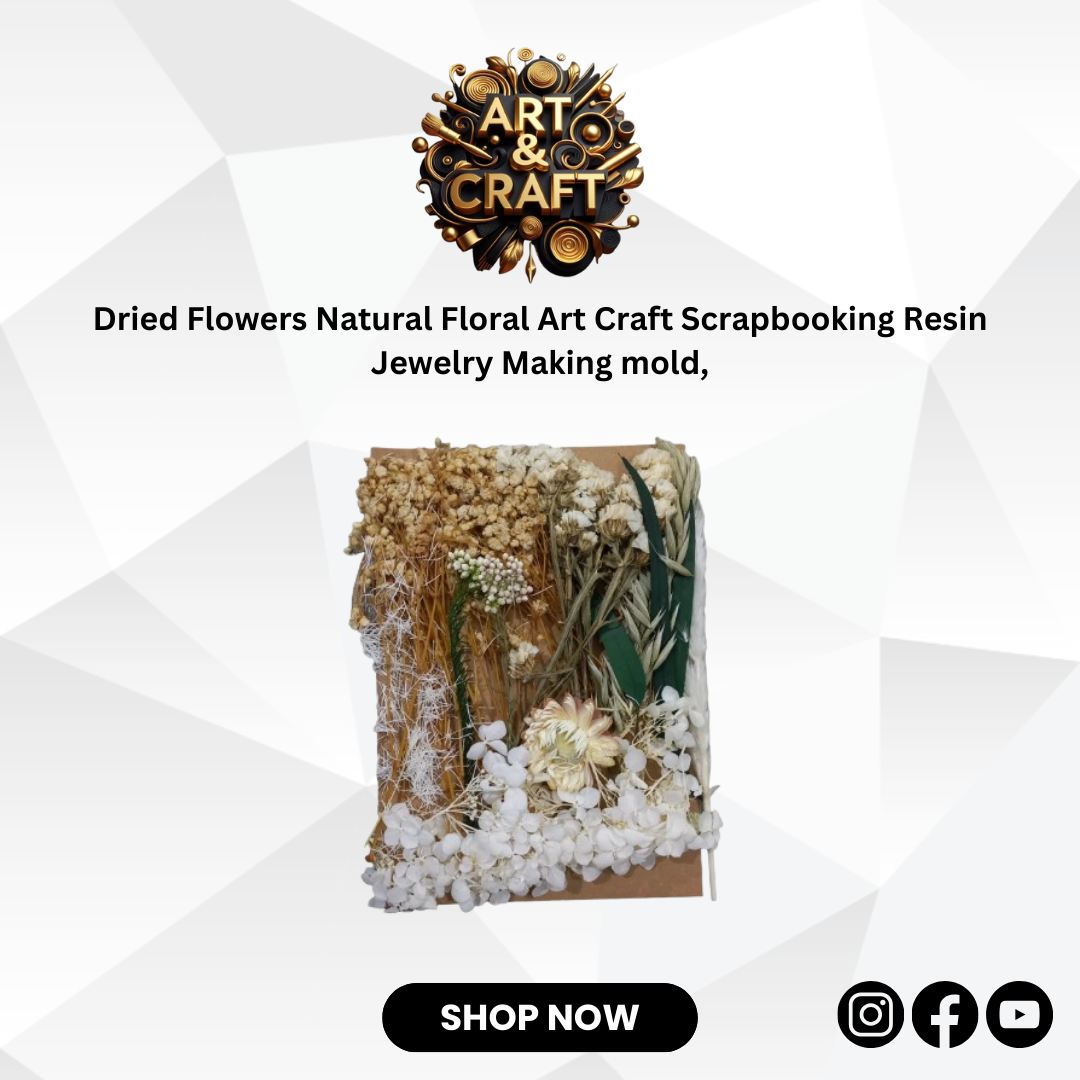 Dried Flowers Natural Floral Art Craft Scrapbooking Resin Jewelry Making mold,